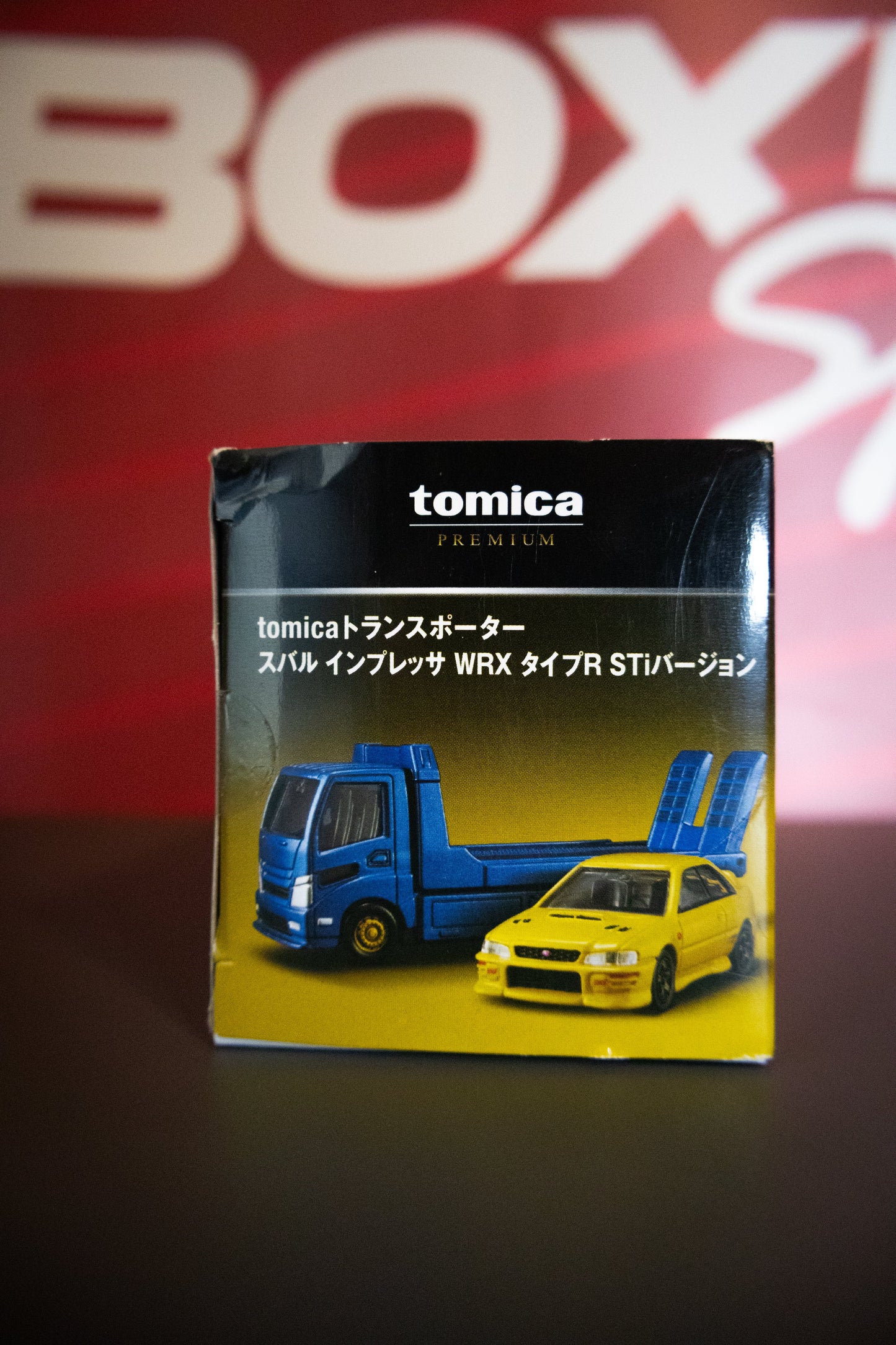 TOMICA STI TYPE R TRANSPORT SET (DAMAGED BOX)