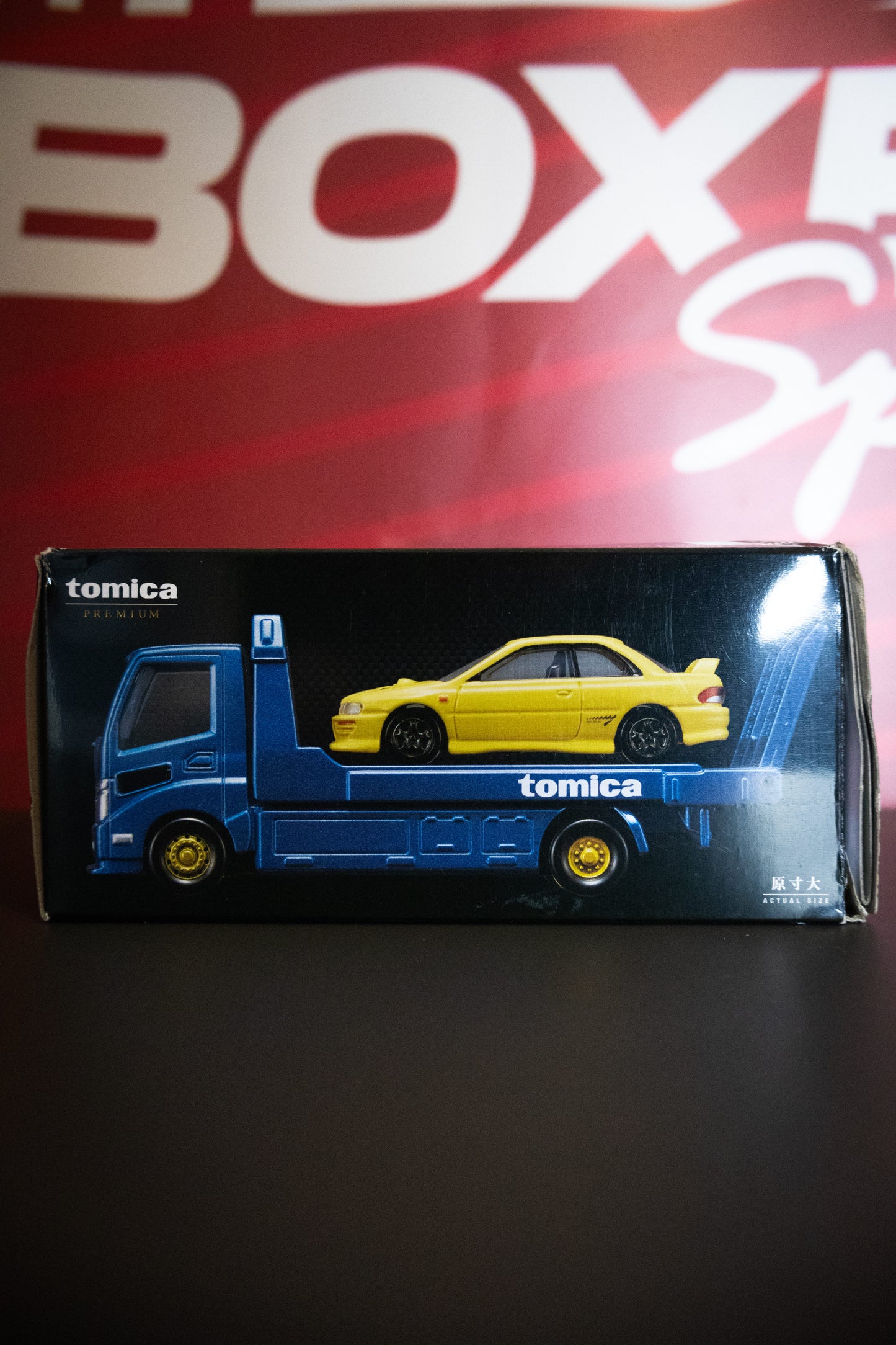 TOMICA STI TYPE R TRANSPORT SET (DAMAGED BOX)