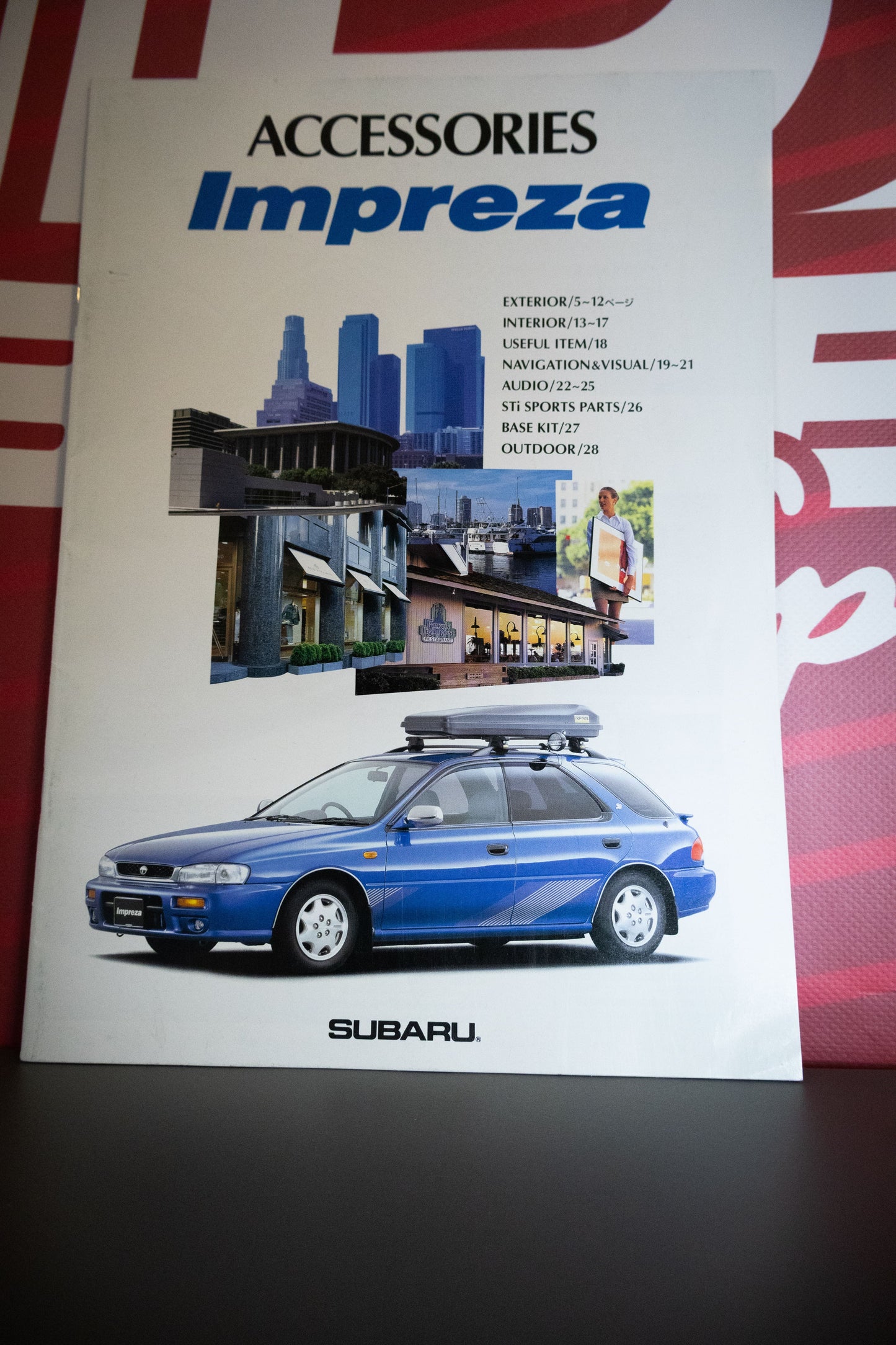 SUBARU GC8 IMPREZA CATALOG BUNDLE SET