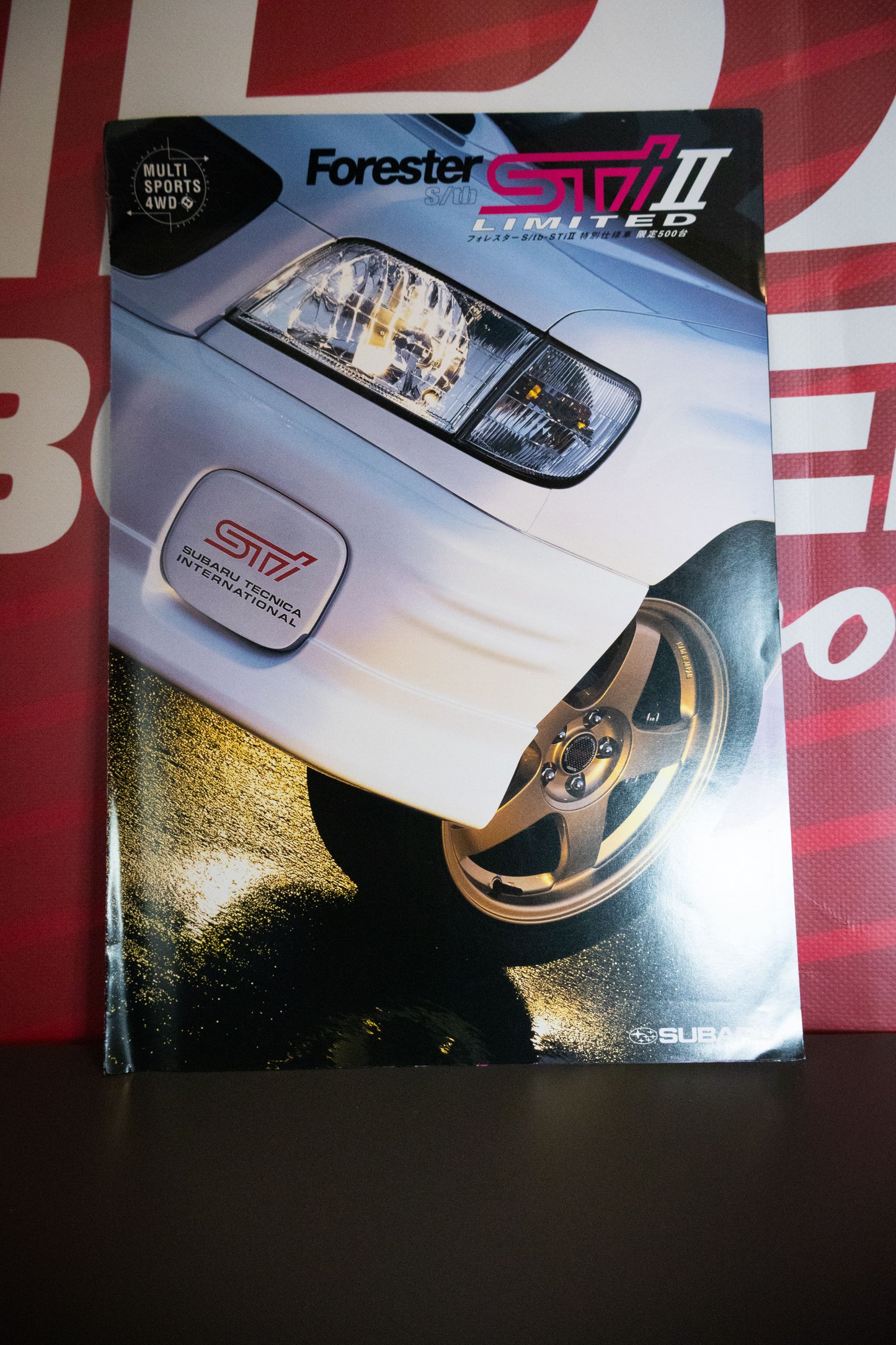 SUBARU FORESTER S/TB STI II BROCHURE & DEALER PRICE LIST