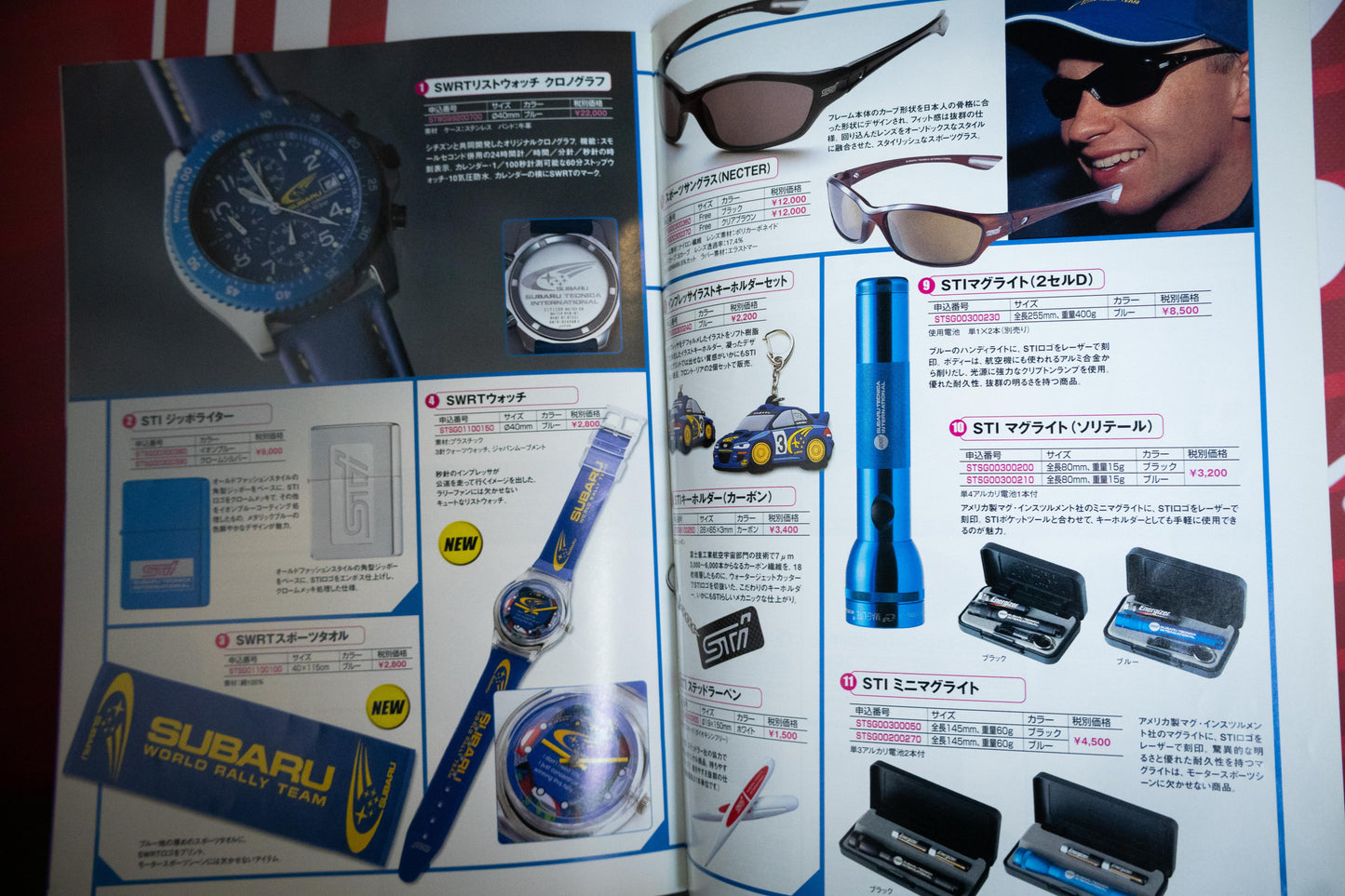 SUBARU STI 2001 SPRING & SUMMER COLLECTION CATALOG