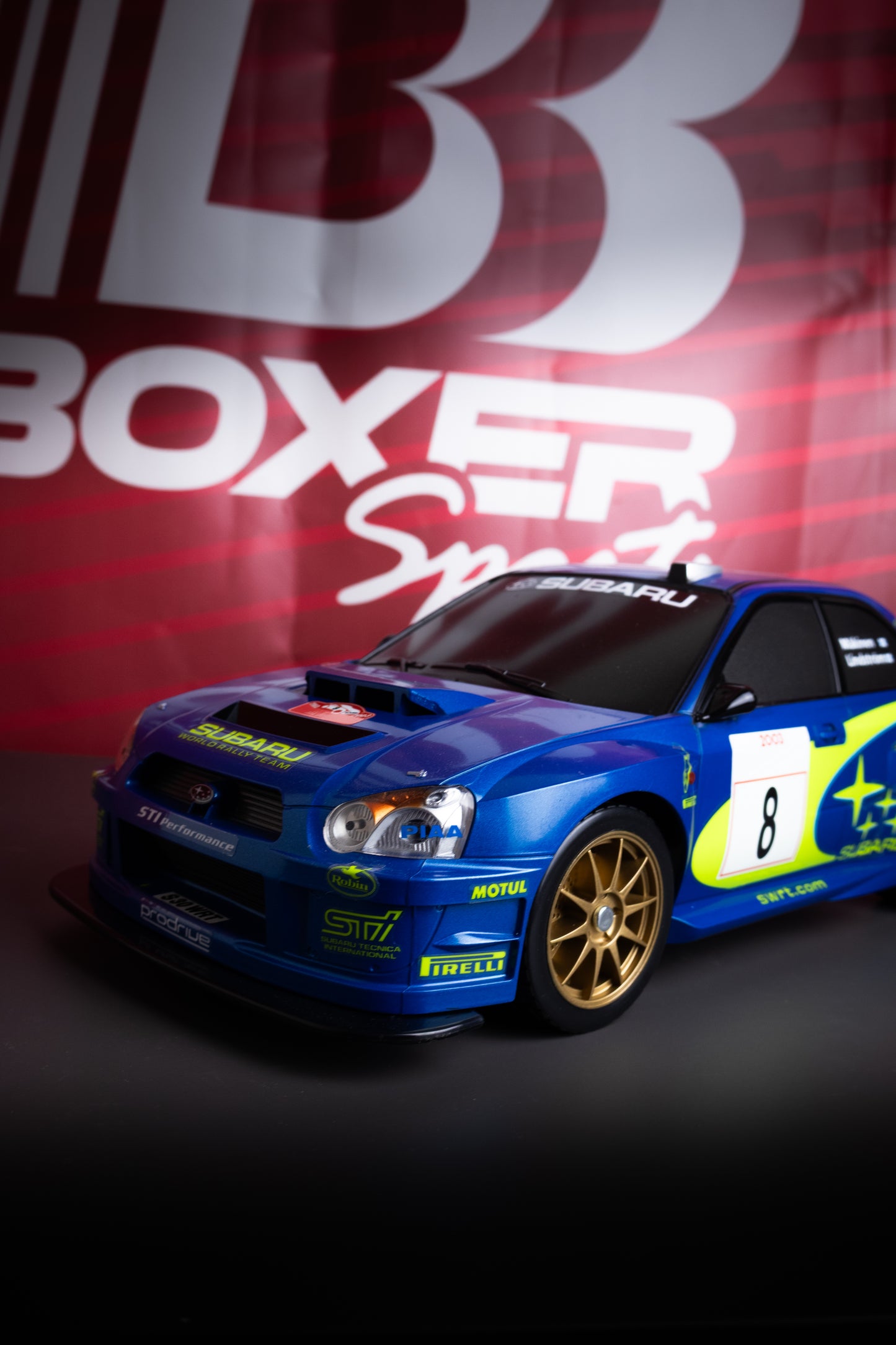 TAIYO IMPREZA 1/12 SCALE RC CAR