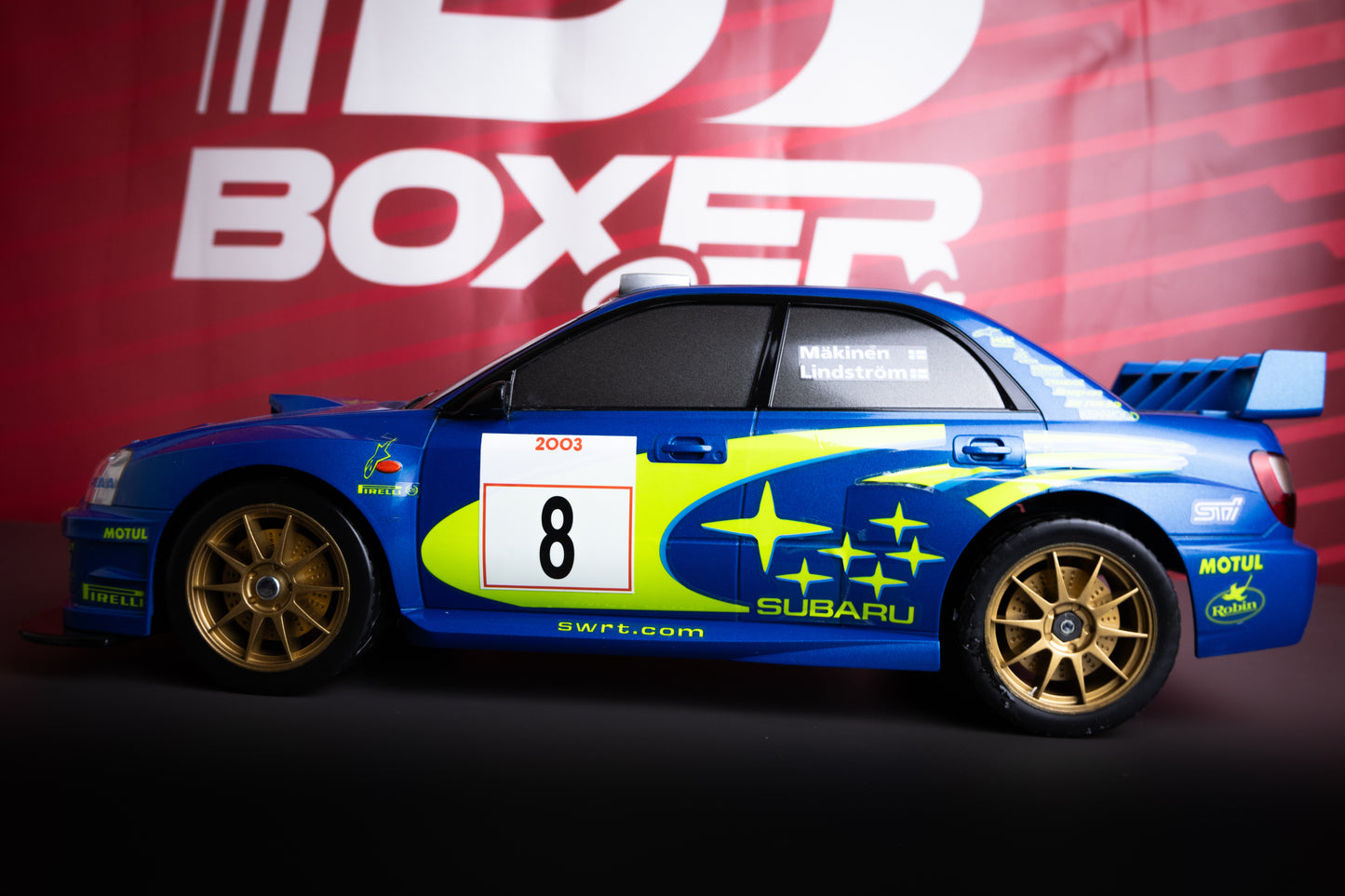 TAIYO IMPREZA 1/12 SCALE RC CAR