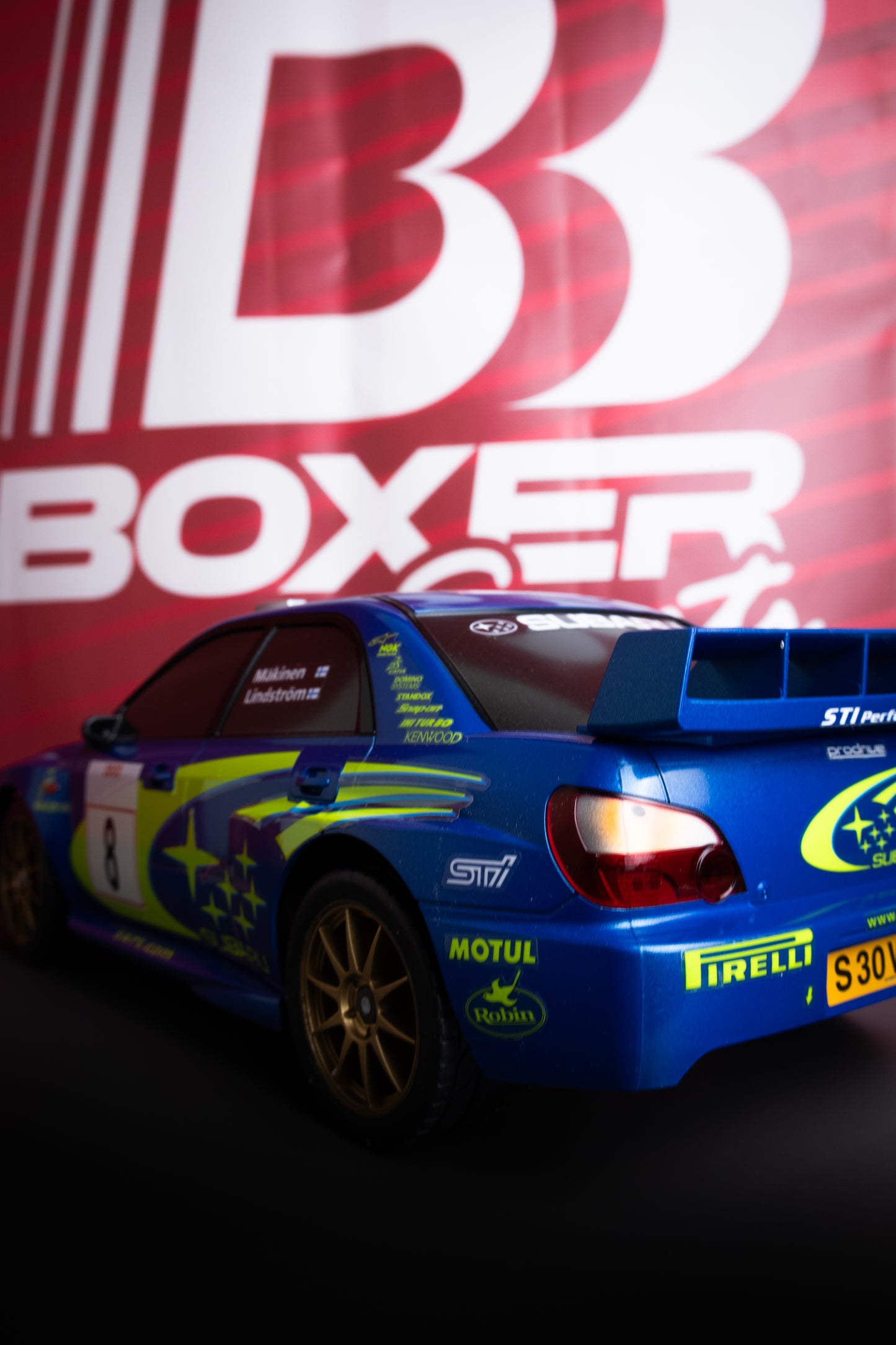 TAIYO IMPREZA 1/12 SCALE RC CAR