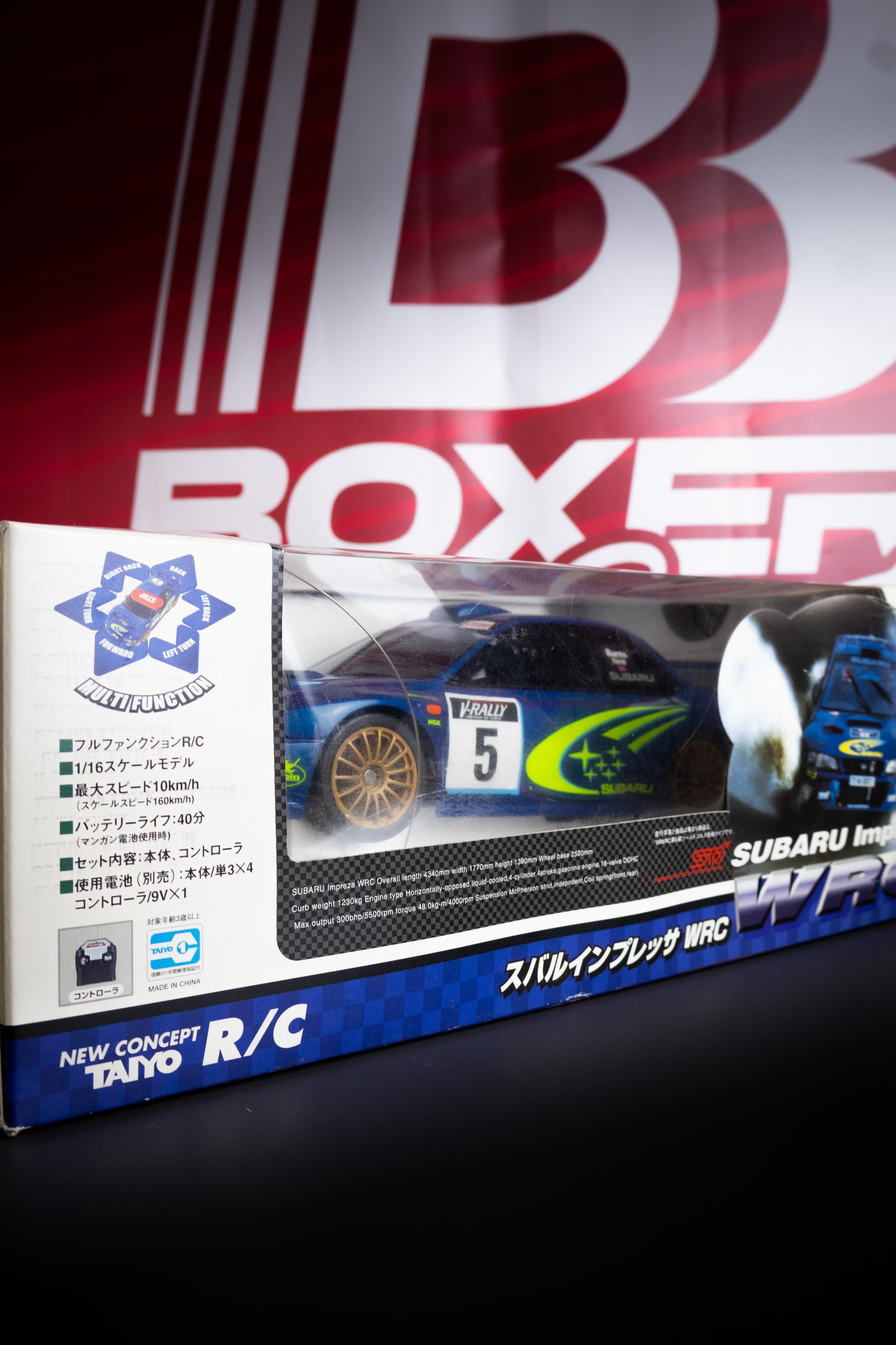TAIYO IMPREZA 1/16 SCALE RC CAR