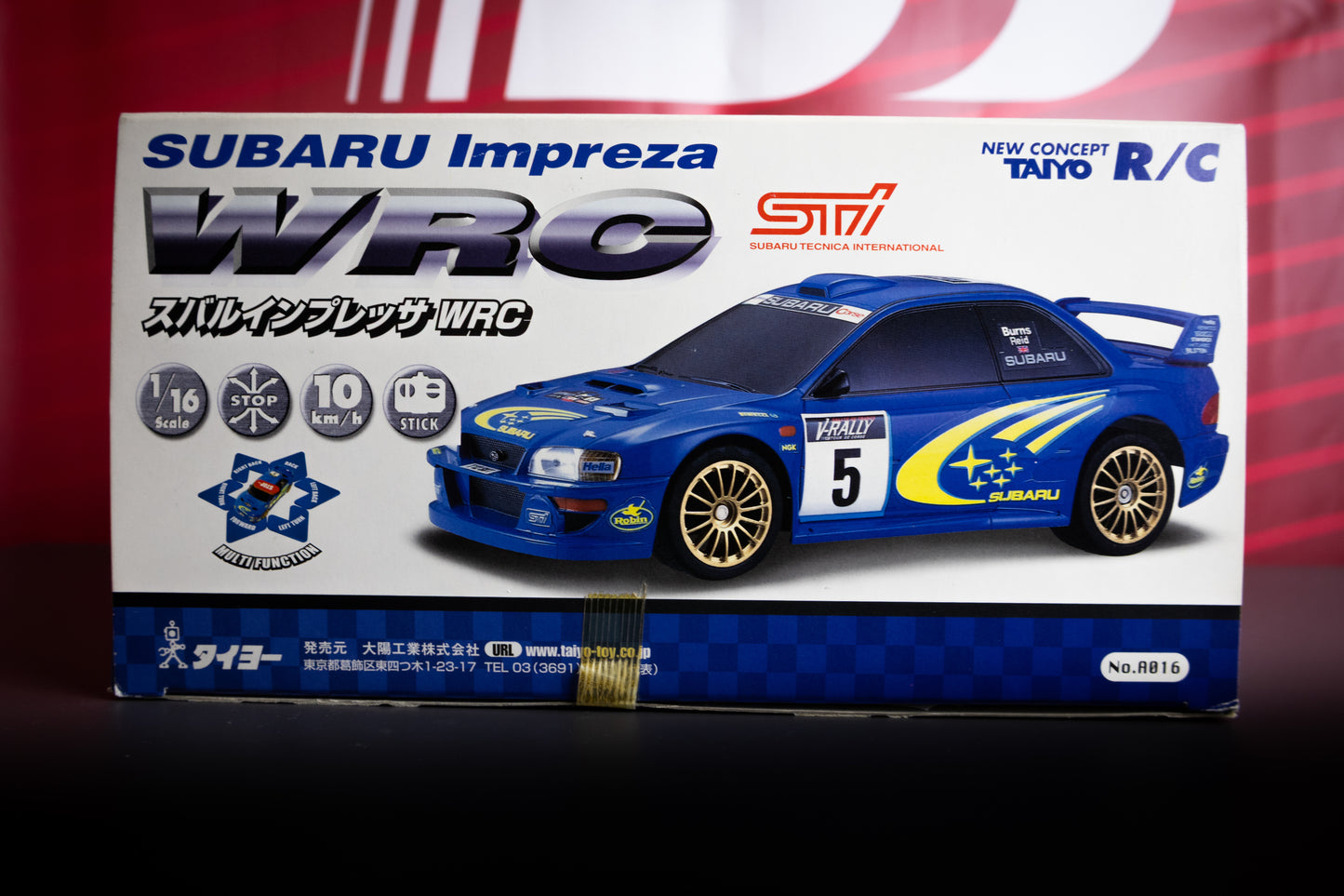 TAIYO IMPREZA 1/16 SCALE RC CAR