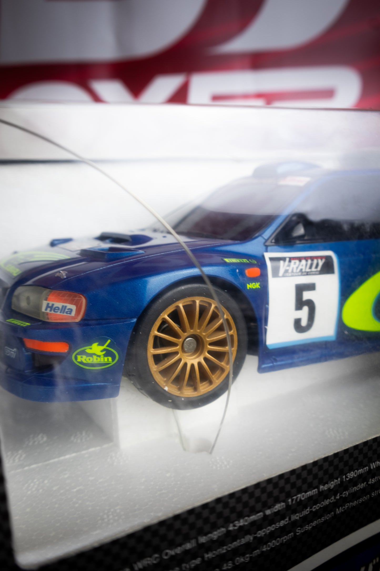 TAIYO IMPREZA 1/16 SCALE RC CAR