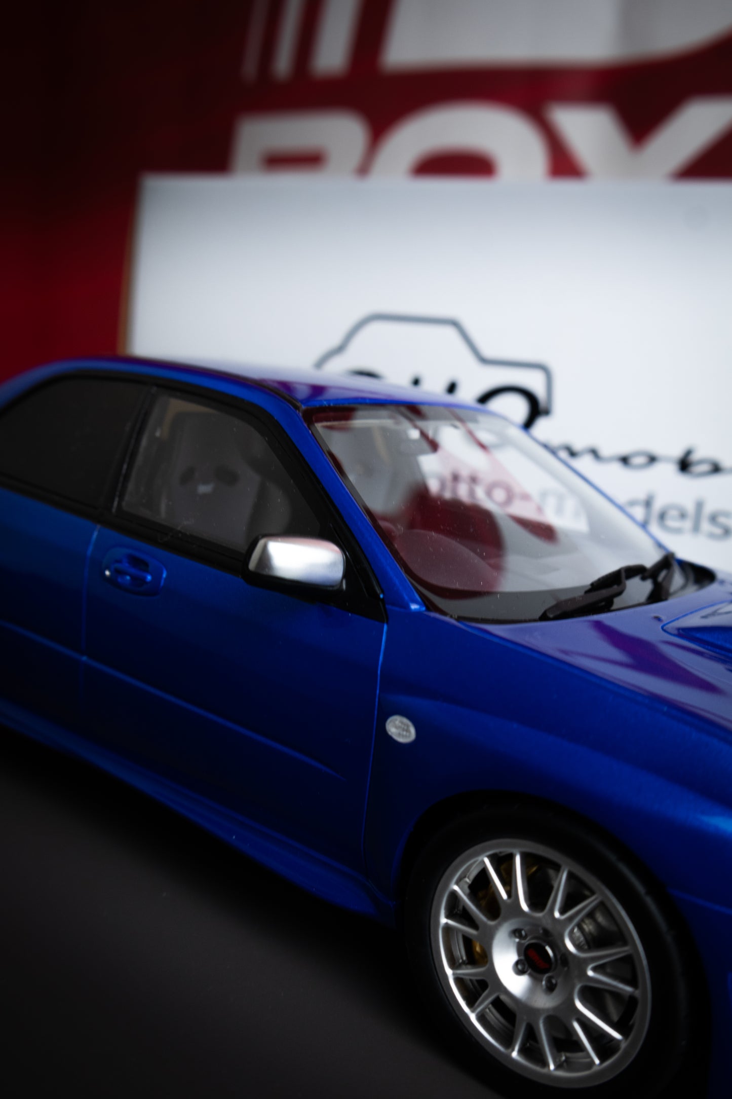 OTTO IMPREZA STI S204 1/18 SCALE BLUE