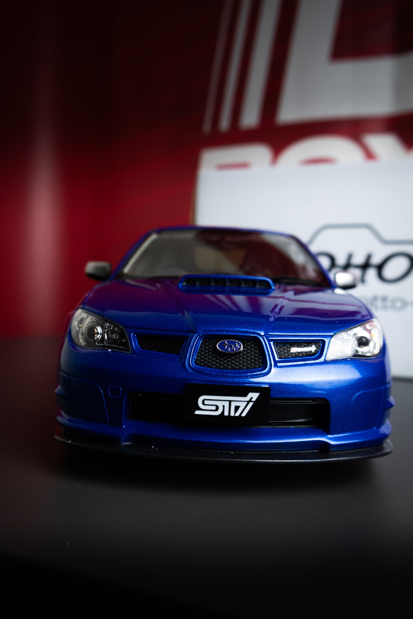 OTTO IMPREZA STI S204 1/18 SCALE BLUE