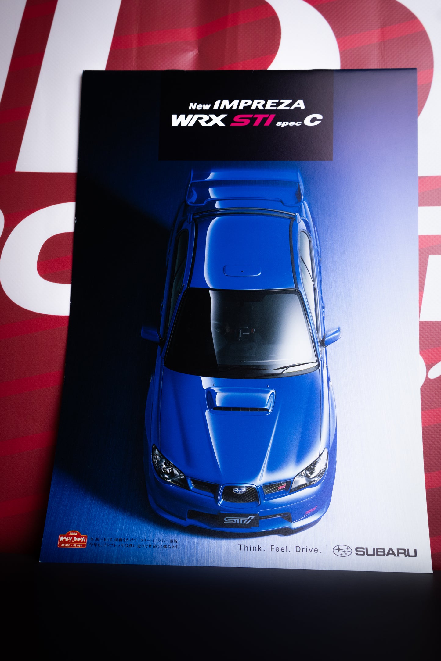 2006 SUBARU IMPREZA WRX STI SPEC C BROCHURE