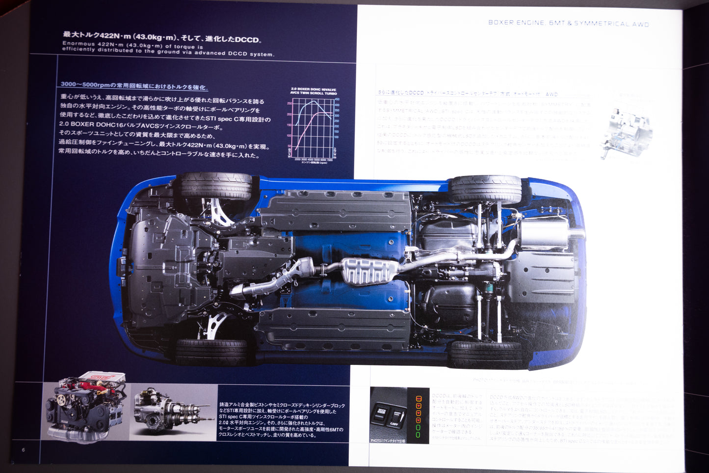 2006 SUBARU IMPREZA WRX STI SPEC C BROCHURE
