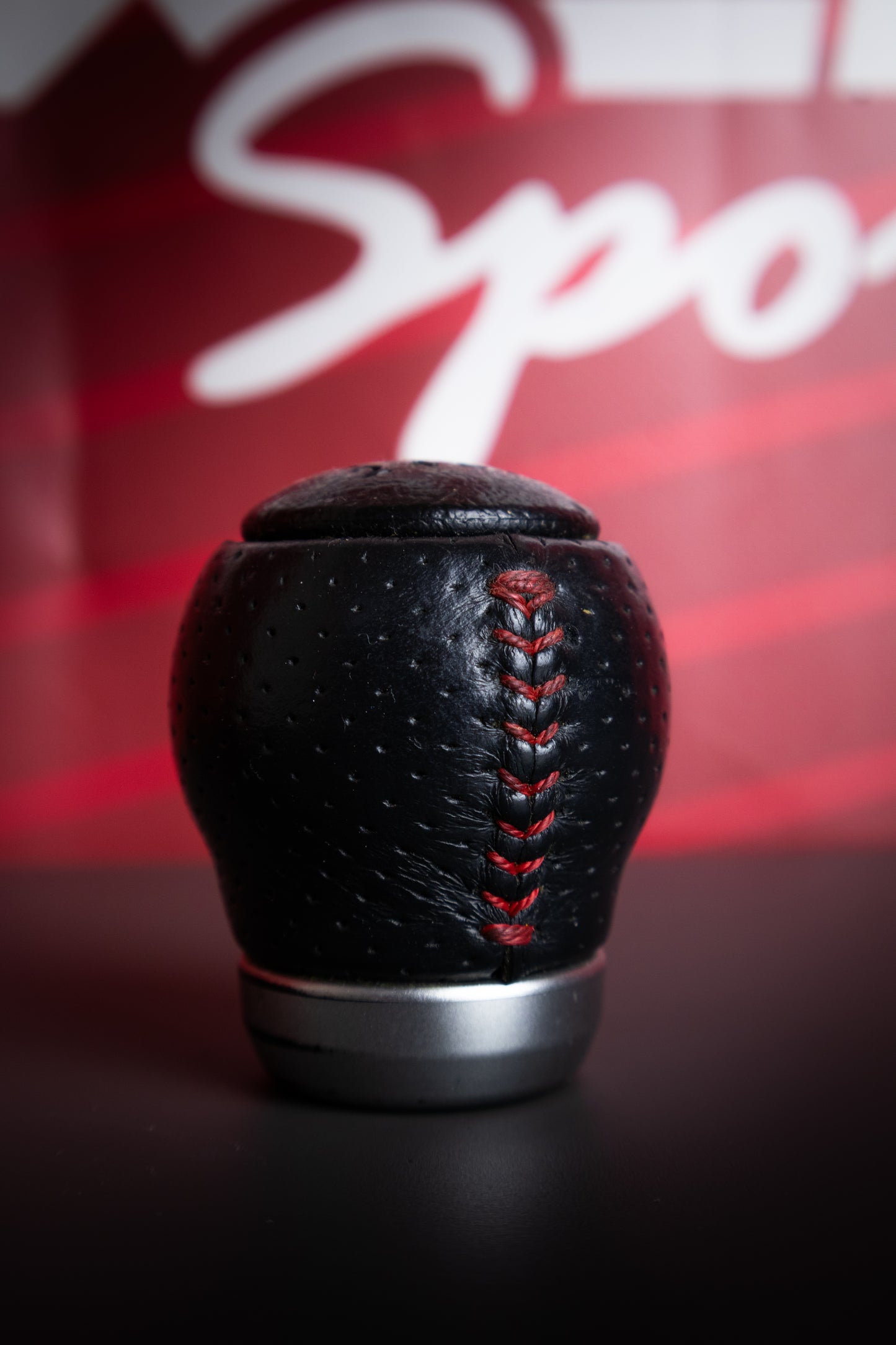 SUBARU STI GENUINE LEATHER SHIFT KNOB (GDB)