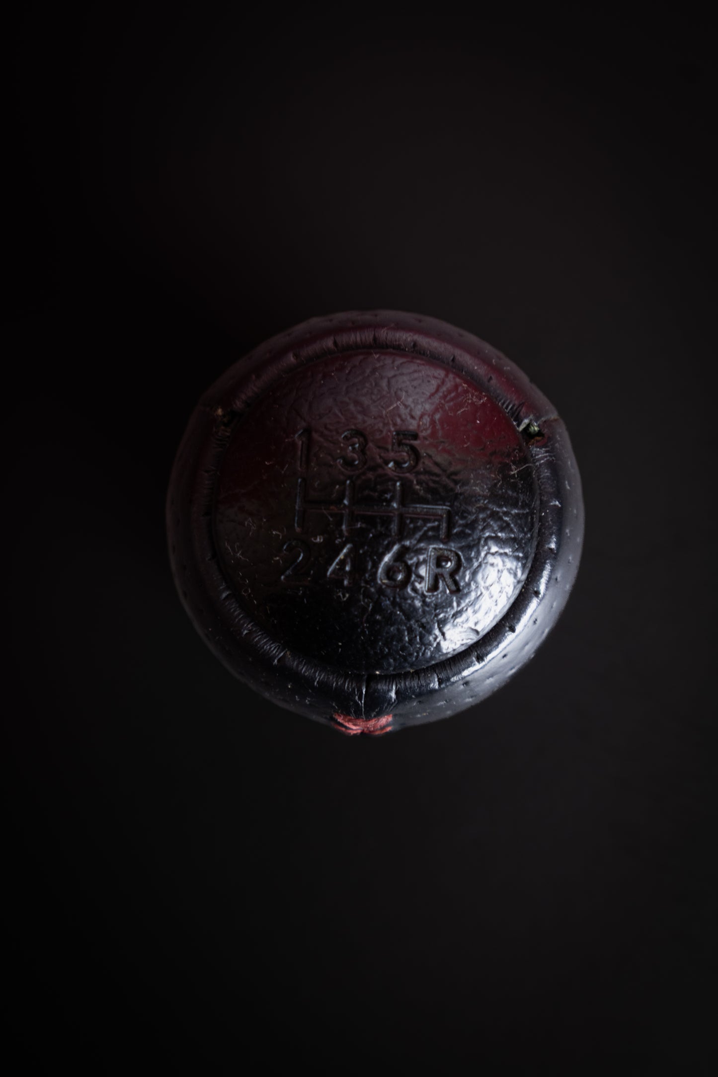 SUBARU STI GENUINE LEATHER SHIFT KNOB (GDB)