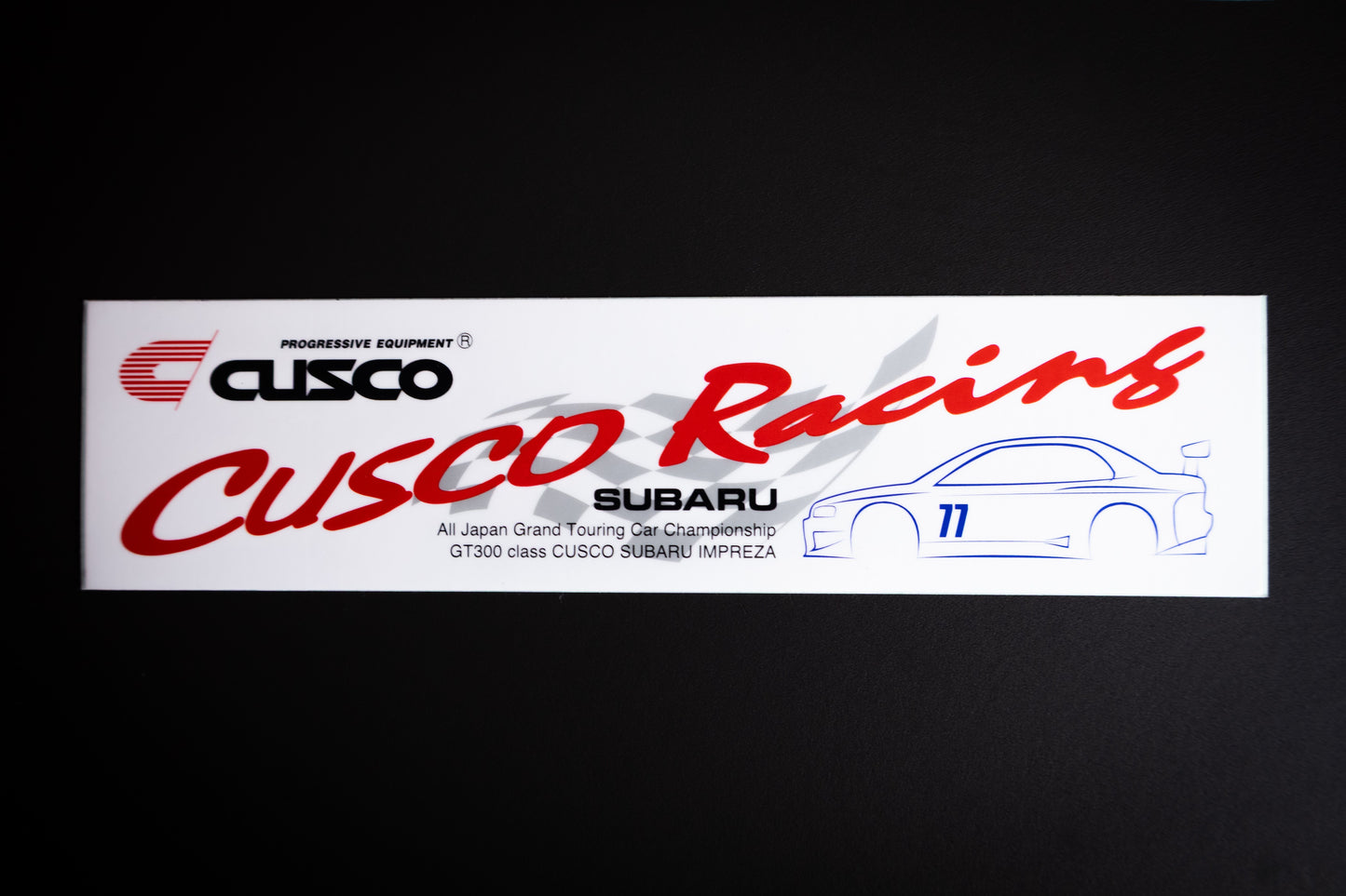 OFFICIAL CUSCO JGTC GC8 STICKER BUNDLE