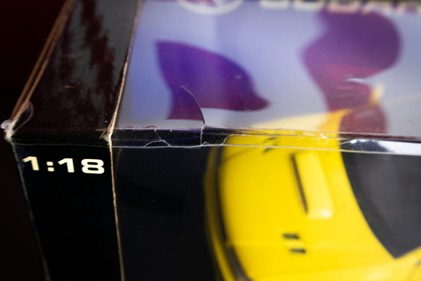 AUTOART GC8 IMPREZA TYPE R CHASE YELLOW (READ DESCRIPTION)