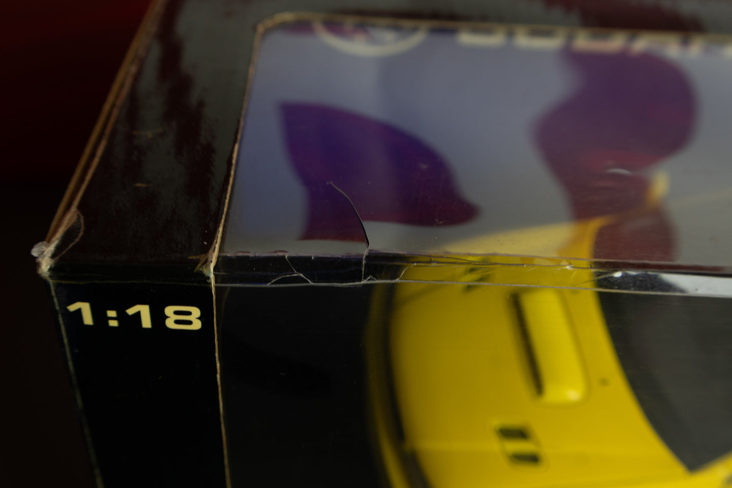 AUTOART GC8 IMPREZA TYPE R CHASE YELLOW (READ DESCRIPTION)