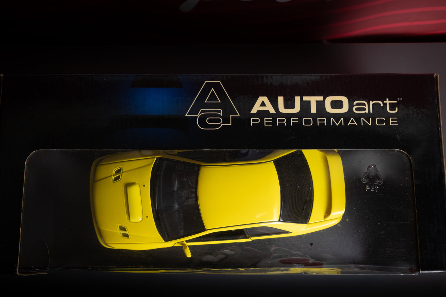 AUTOART GC8 IMPREZA TYPE R CHASE YELLOW (READ DESCRIPTION)