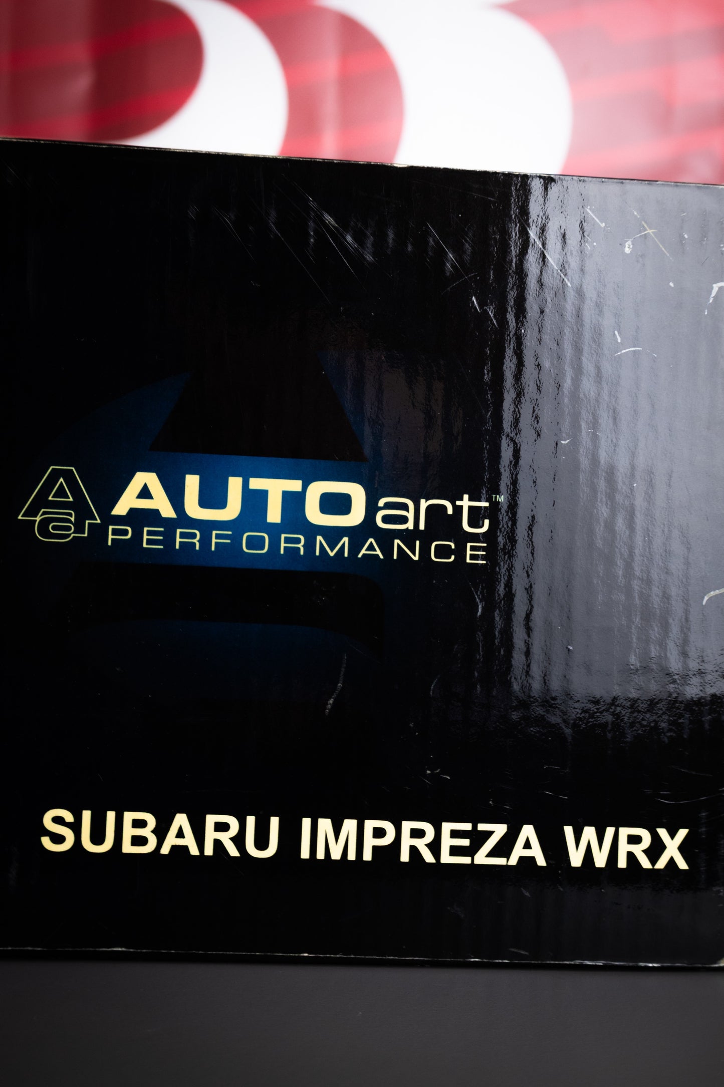 AUTOART GC8 IMPREZA TYPE R CHASE YELLOW (READ DESCRIPTION)