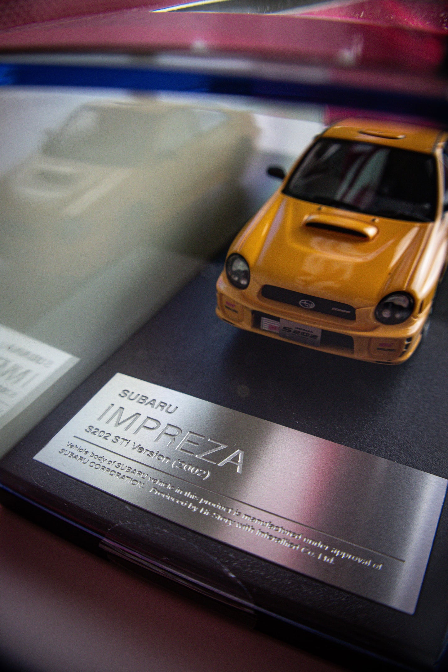 HI-STORY IMPREZA S202 1/43 DIECAST MODEL