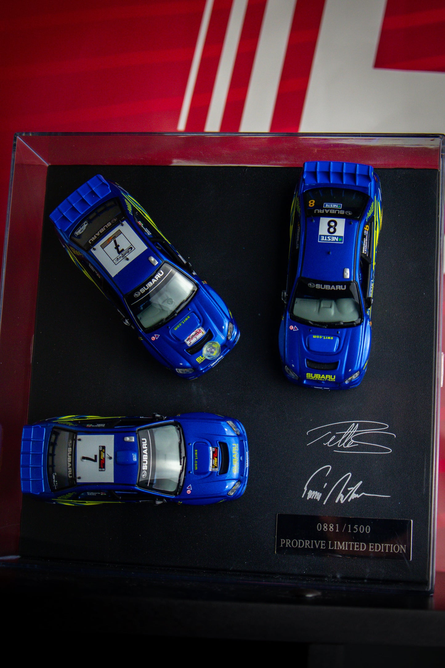 2003 SWRT PRODRIVE OFFICIAL COLLECTION 3 CAR SET