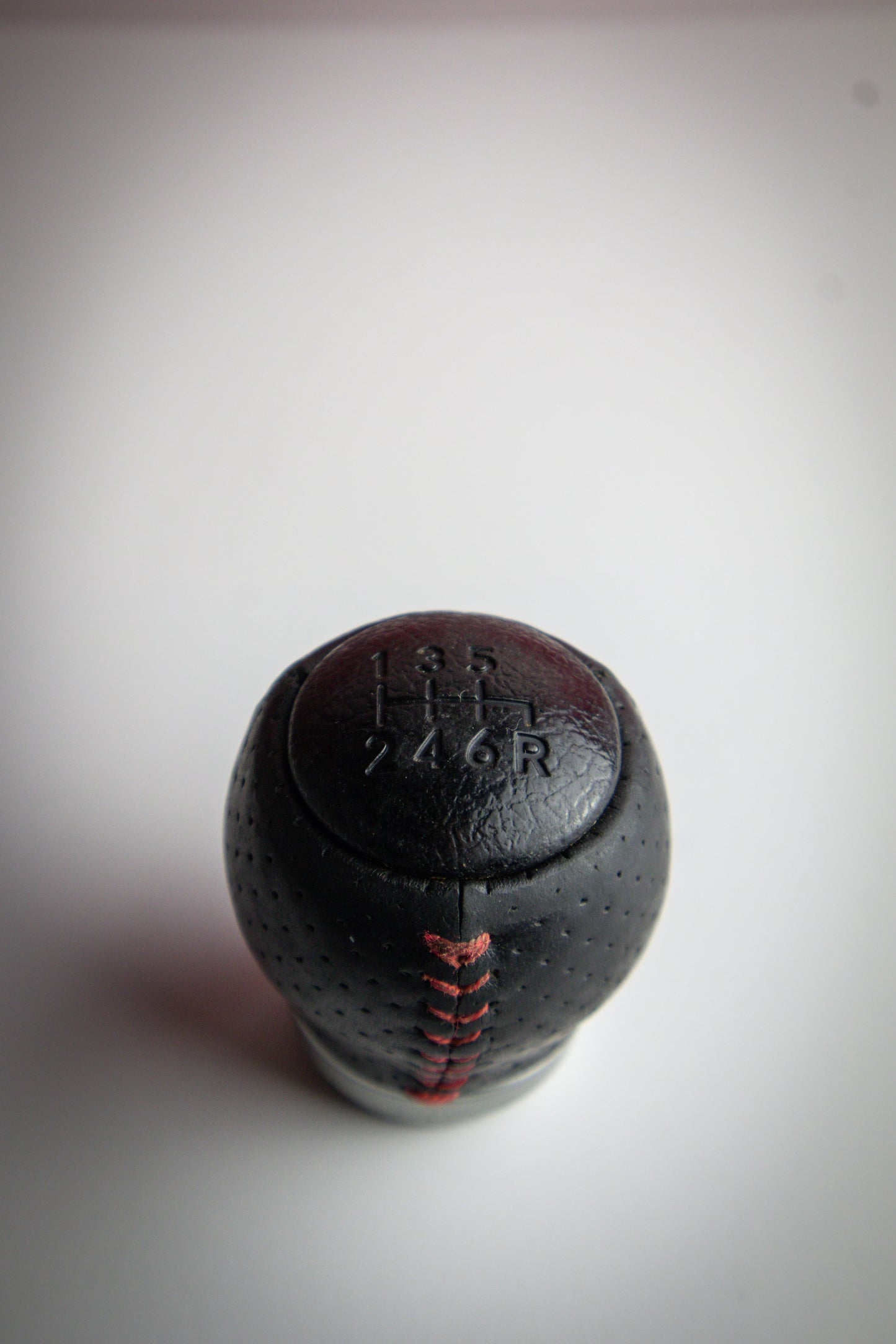 SUBARU STI GENUINE LEATHER SHIFT KNOB (GDB)