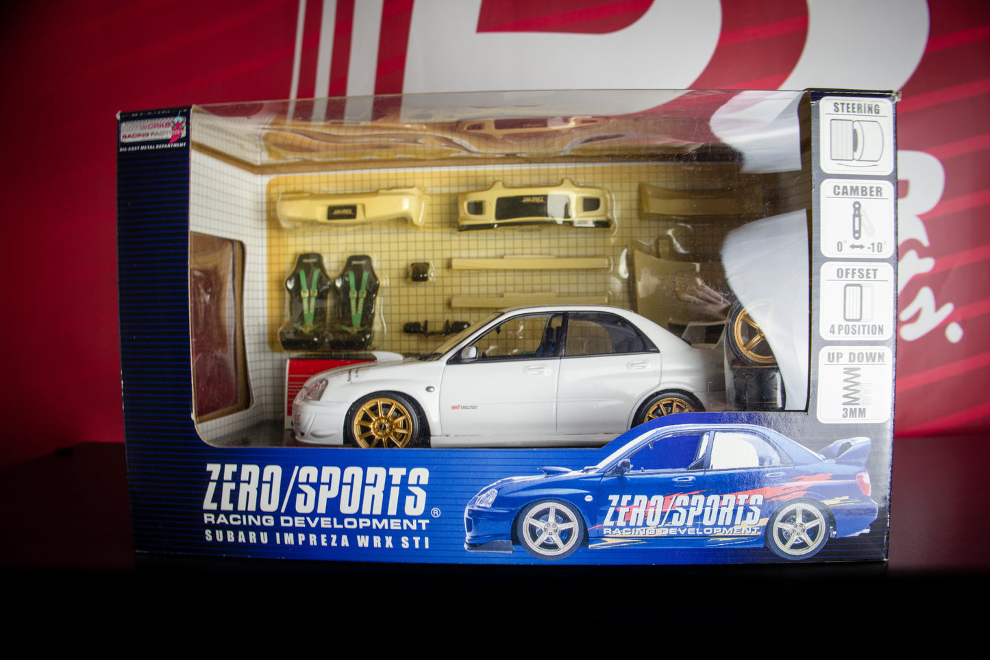 ZERO/SPORTS 1:24 SCALE GDB DIECAST SET