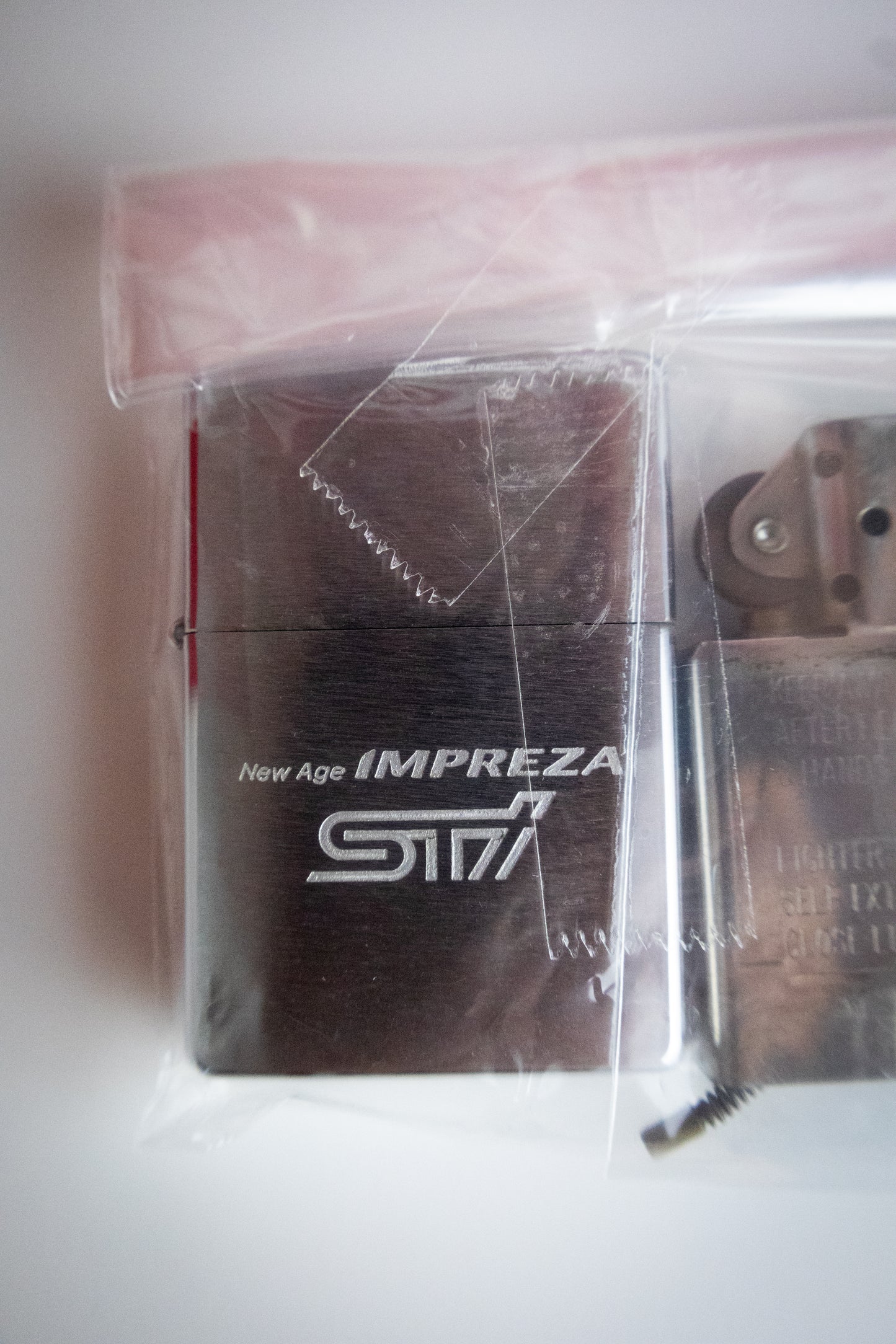 GENUINE SUBARU STI ZIPPO LIGHTER