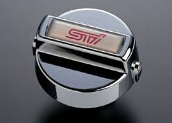 GENUINE SUBARU STI FUEL CAP DECAL EMBLEM REPLACEMENT