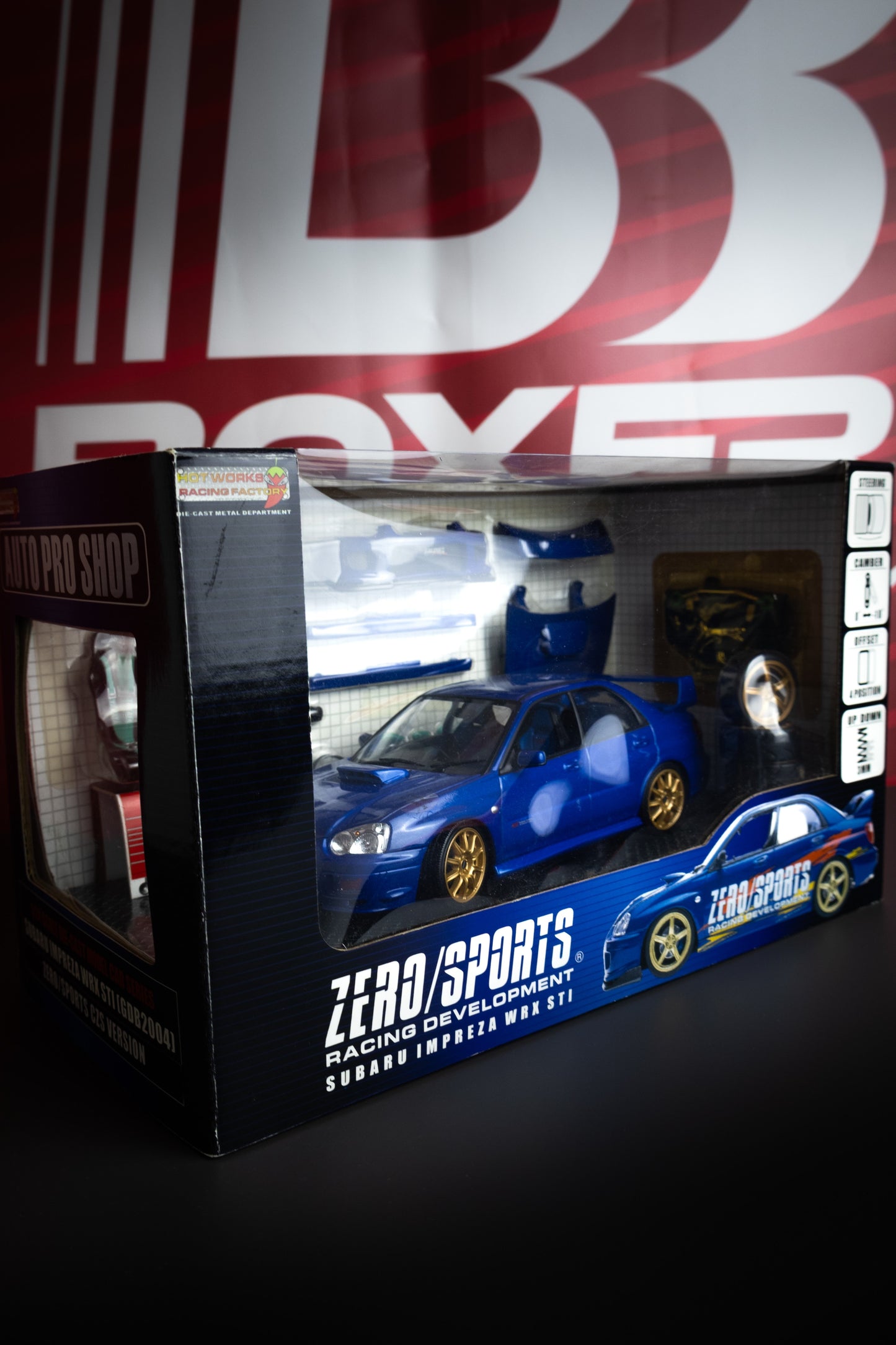 ZERO/SPORTS 1:24 SCALE DIECAST SET