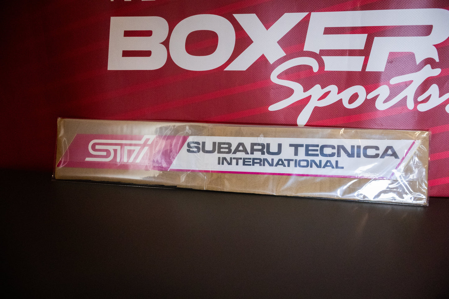 STI GC8 CATALOG OPTION DECAL (1 Unit)