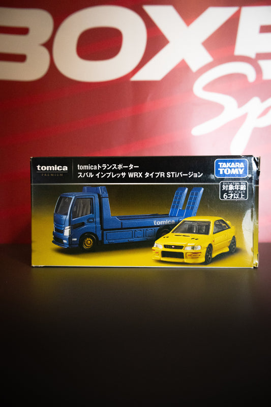 TOMICA STI TYPE R TRANSPORT SET (DAMAGED BOX)