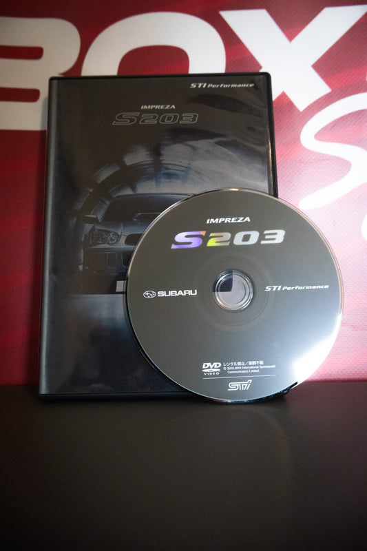 Subaru STi S203 DVD