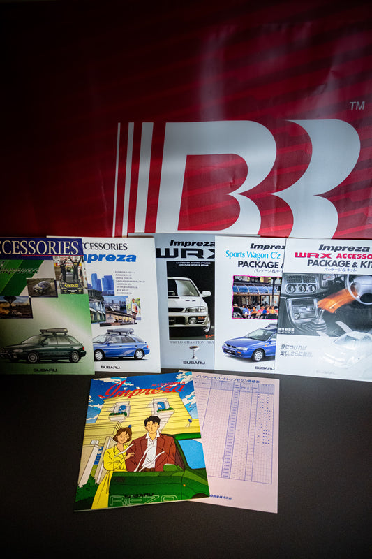 SUBARU GC8 IMPREZA CATALOG BUNDLE SET