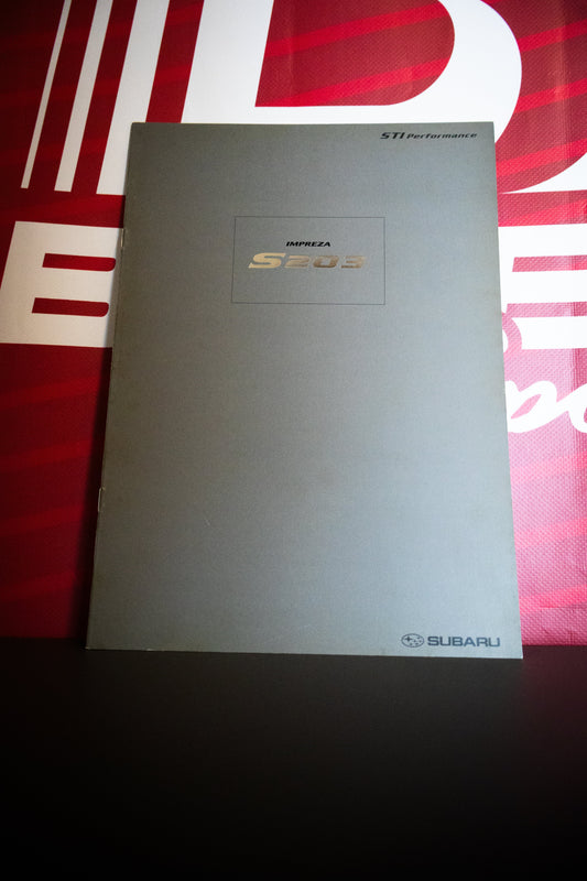 SUBARU S203 BROCHURE