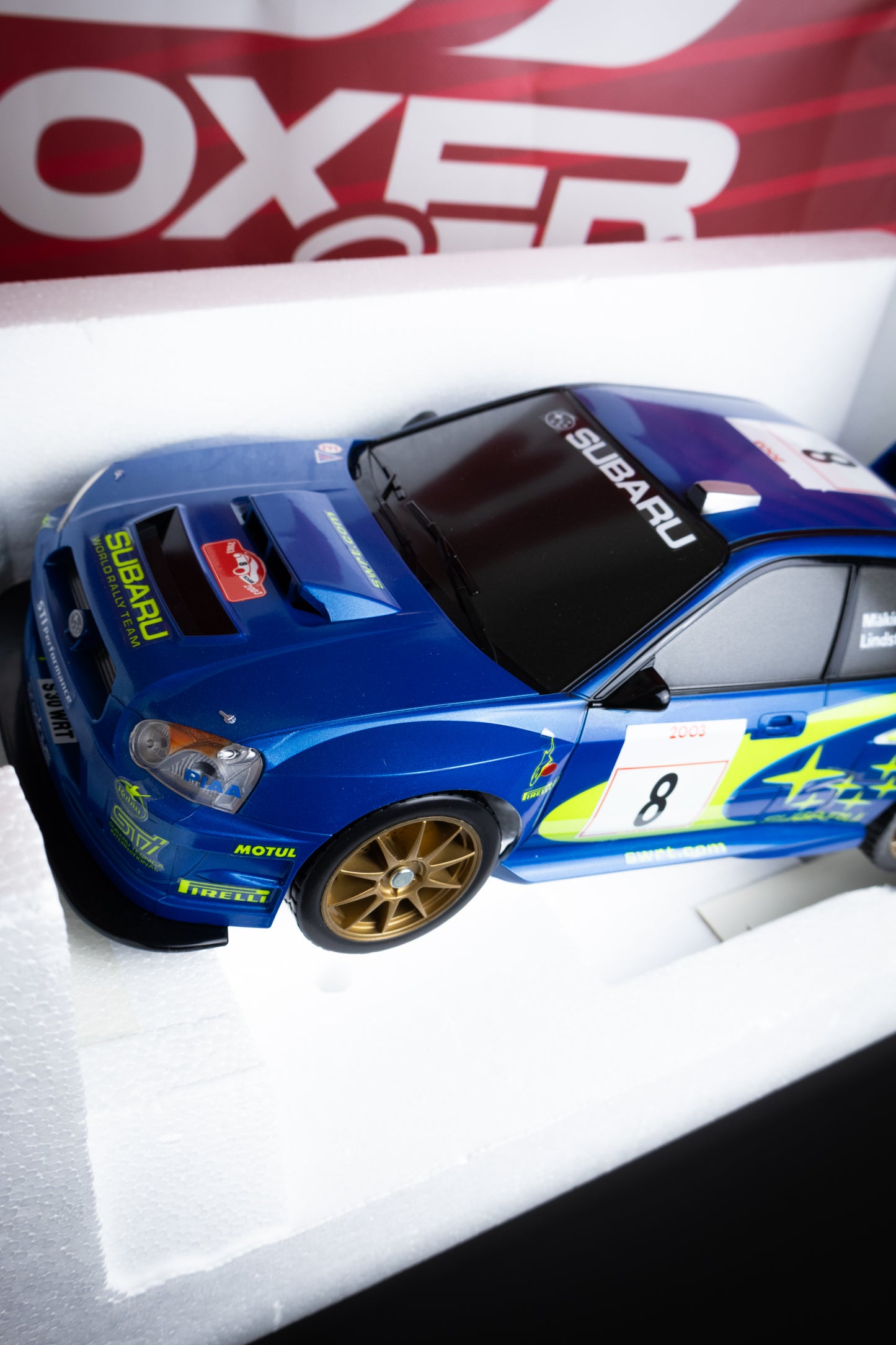 TAIYO IMPREZA 1/12 SCALE RC CAR