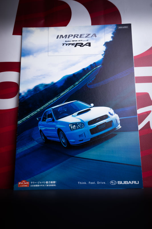 SUBARU IMPREZA STI SPEC C TYPE RA BROCHURE