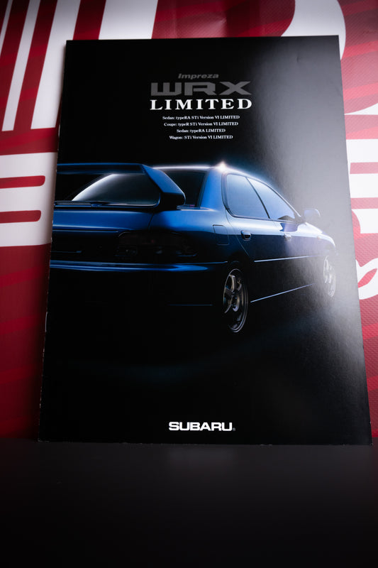 SUBARU IMPREZA STI V6 LIMITED CATALOG