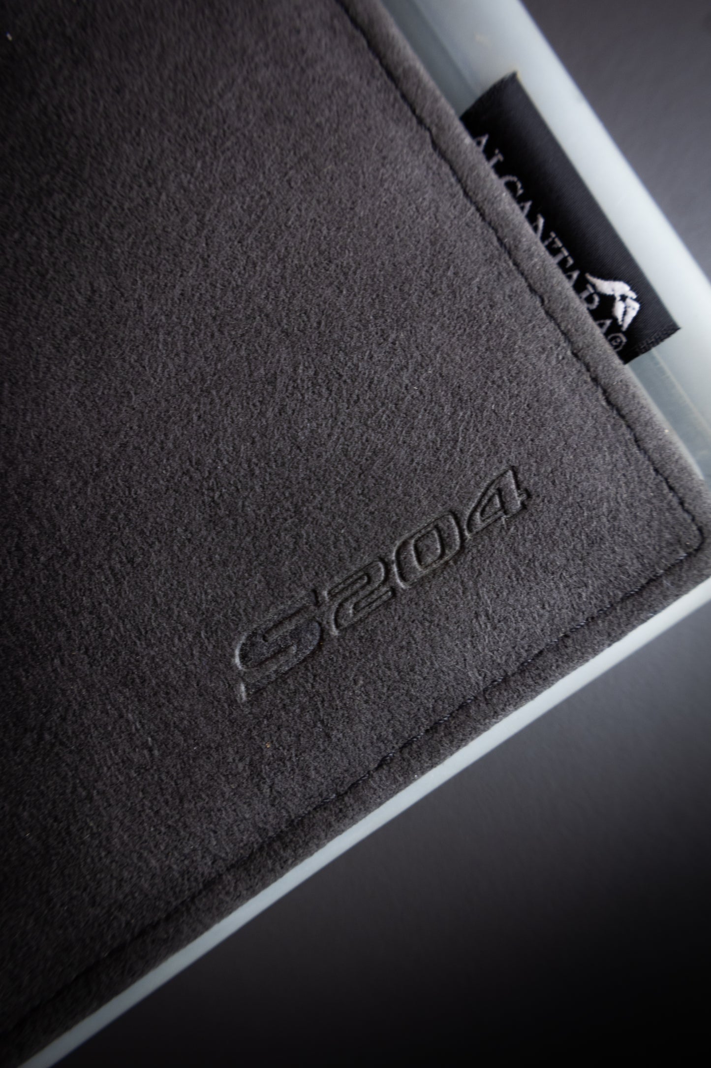 STI S204 ALCANTARA VEHICLE DOCUMENT ORGANIZER