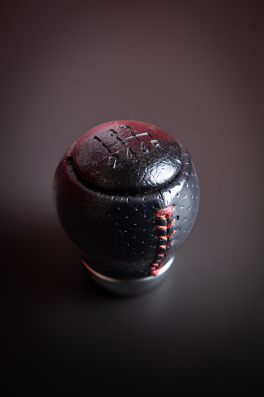 SUBARU STI GENUINE LEATHER SHIFT KNOB (GDB)