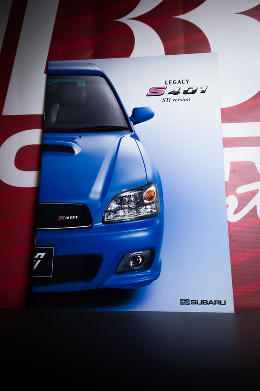 SUBARU LEGACY S401 BROCHURE