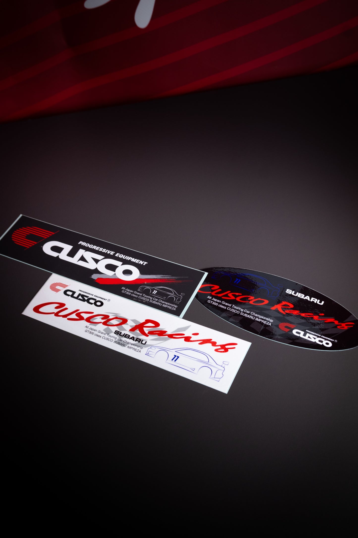 OFFICIAL CUSCO JGTC GC8 STICKER BUNDLE