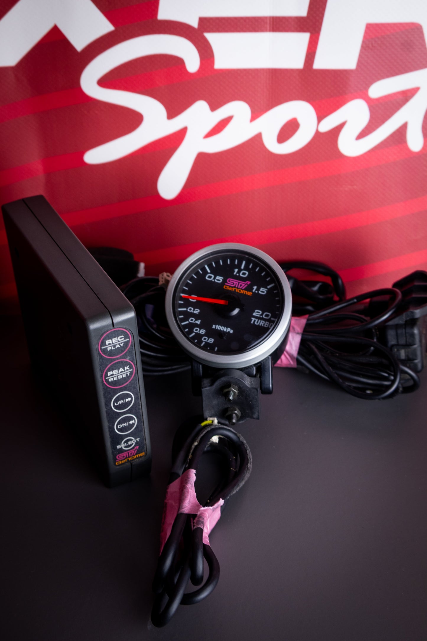 GENUINE GENOME STI BOOST GAUGE (RESERVED FOR JUAN)