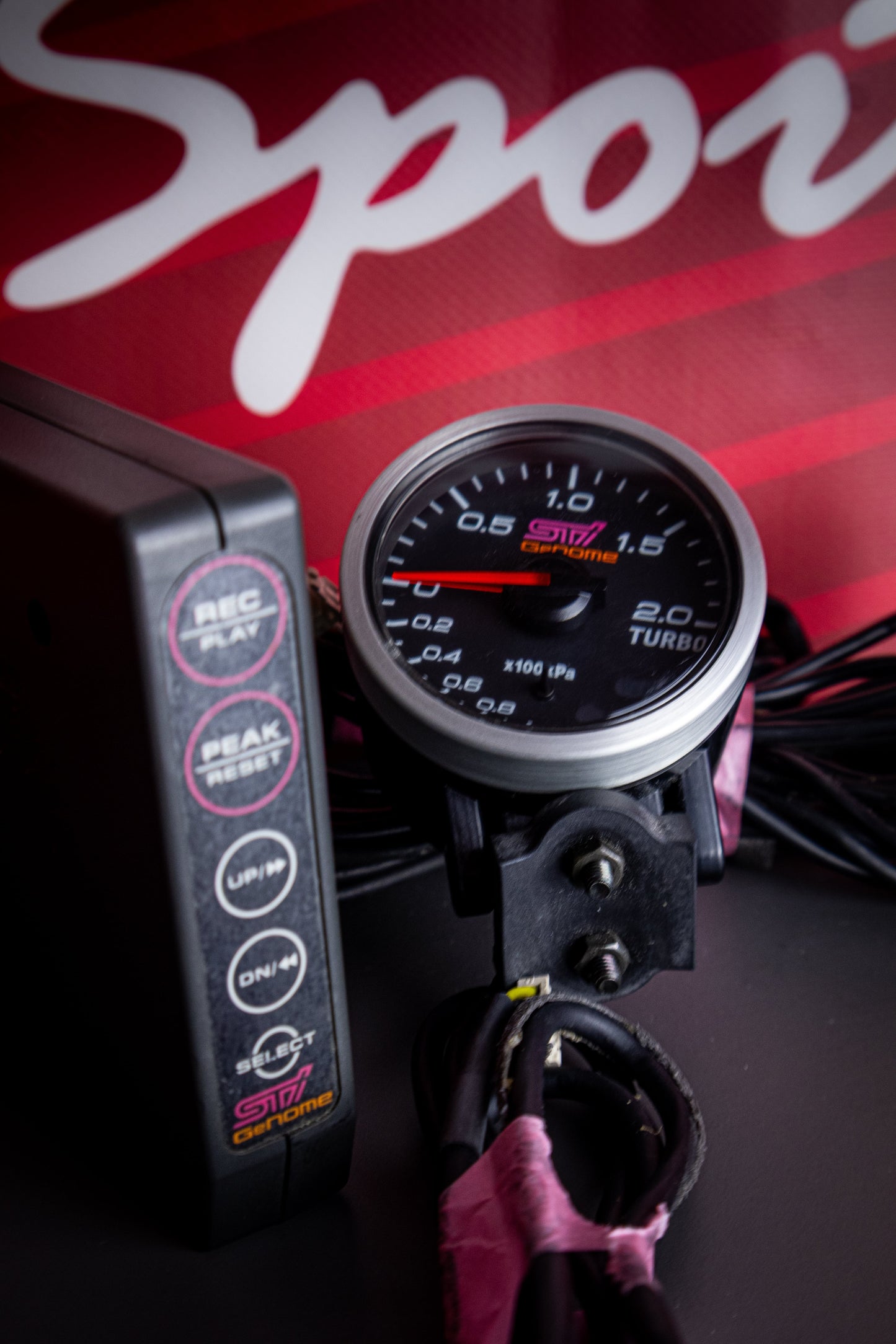 GENUINE GENOME STI BOOST GAUGE (RESERVED FOR JUAN)