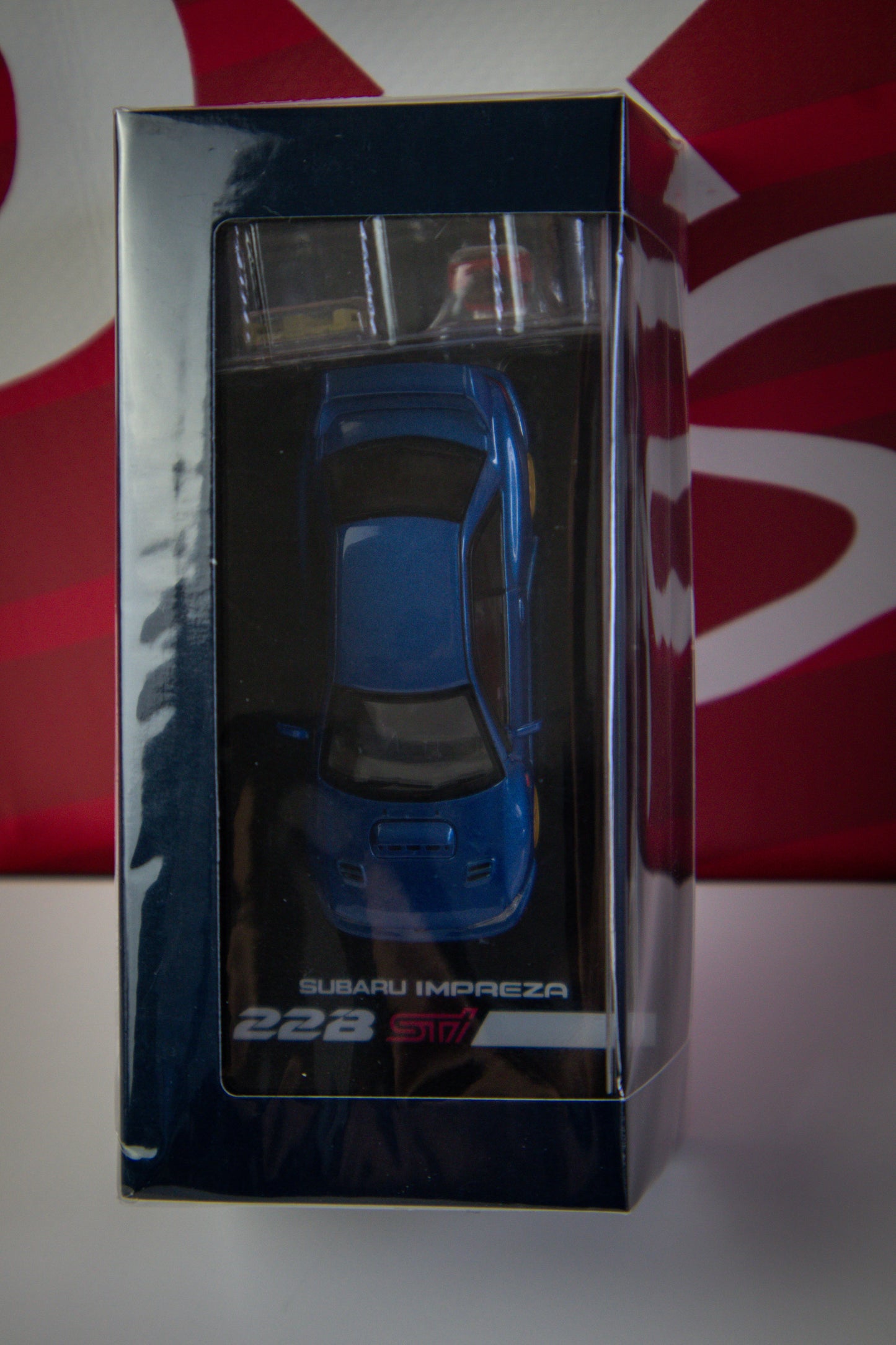 HOBBY JAPAN SUBARU STI 22B DIECAST (WITH ENGINE DISPLAY)