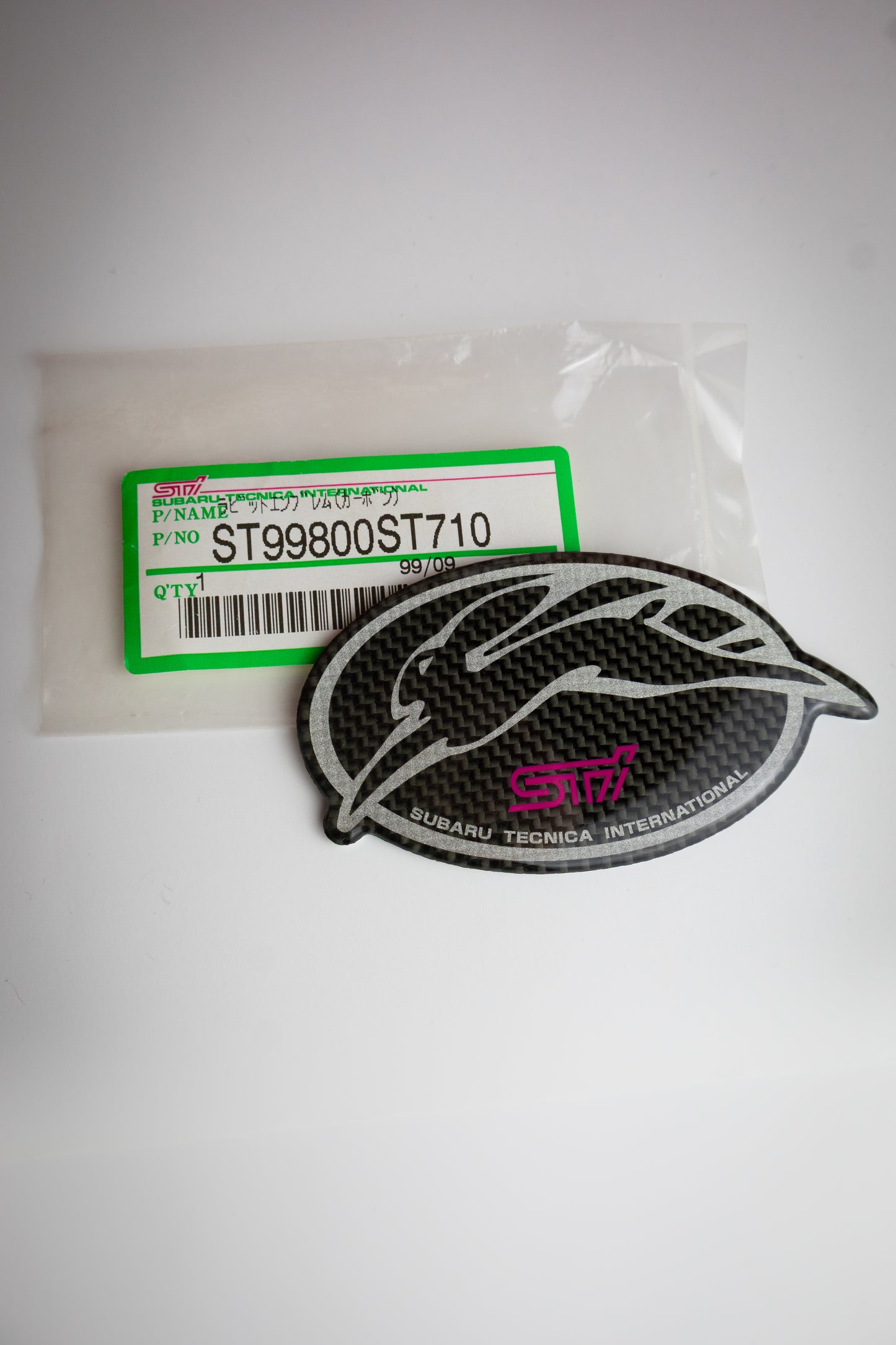 STI CARBON RABBIT EMBLEM NEW