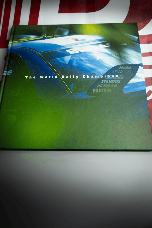 SUBARU "THE WORLD RALLY CHAMPIONS" PHOTO BOOK
