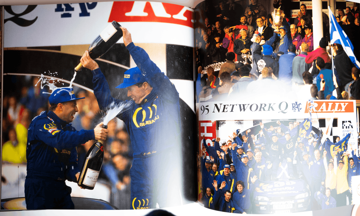 SUBARU "THE WORLD RALLY CHAMPIONS" PHOTO BOOK