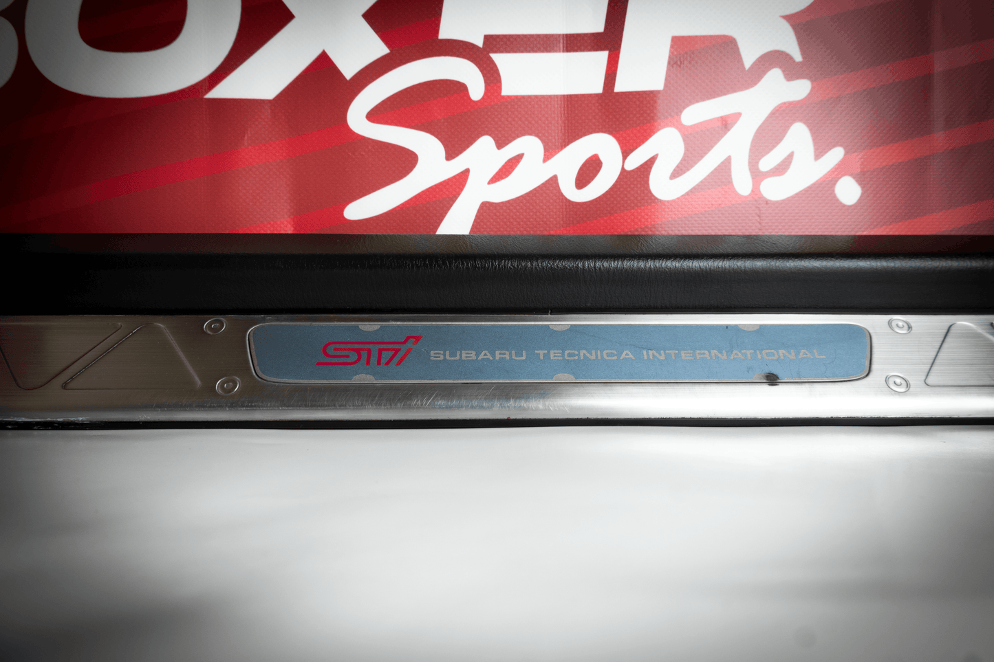 GENUINE GDB STI STAINLESS DOOR SILLS