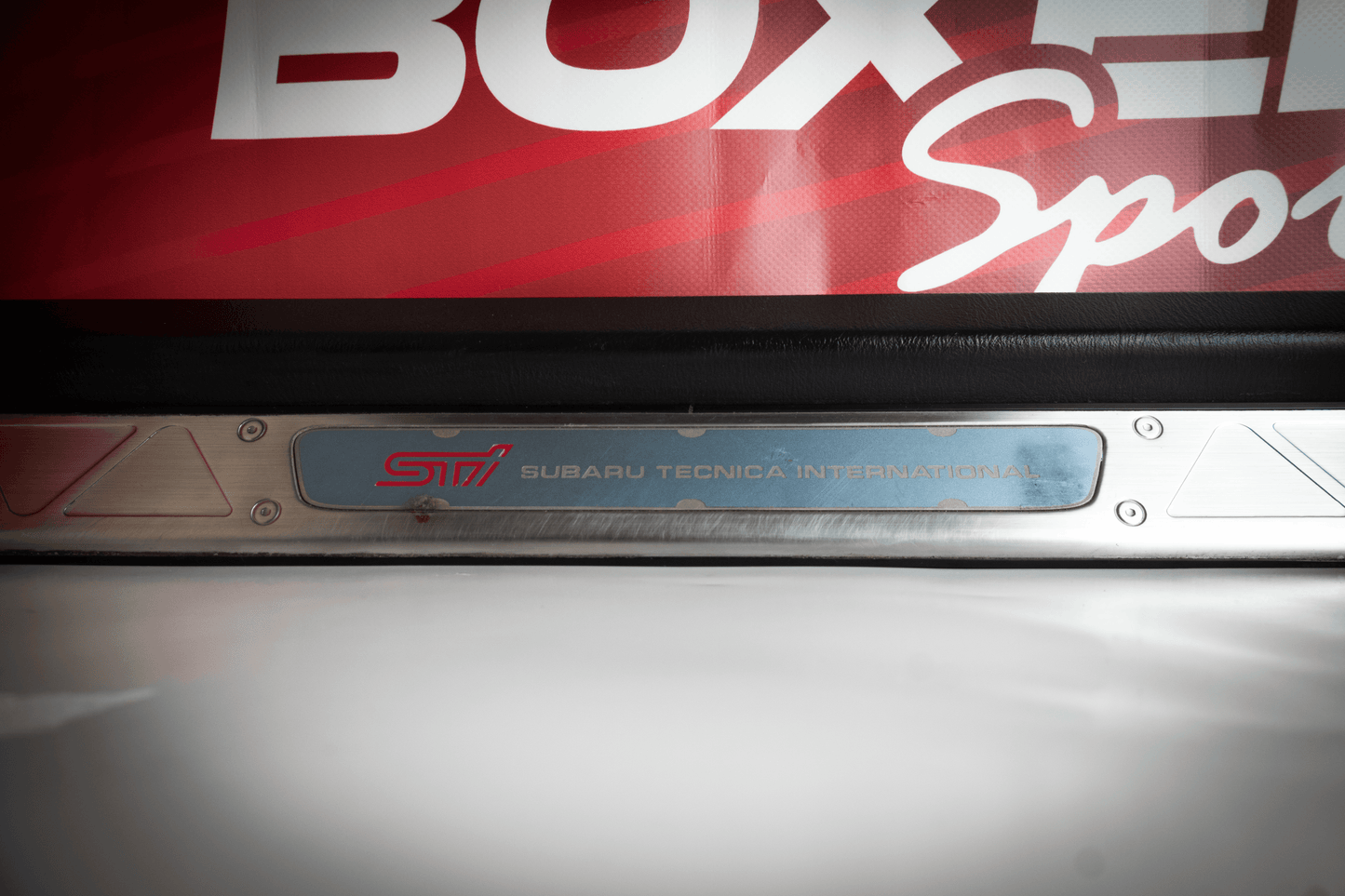 GENUINE GDB STI STAINLESS DOOR SILLS