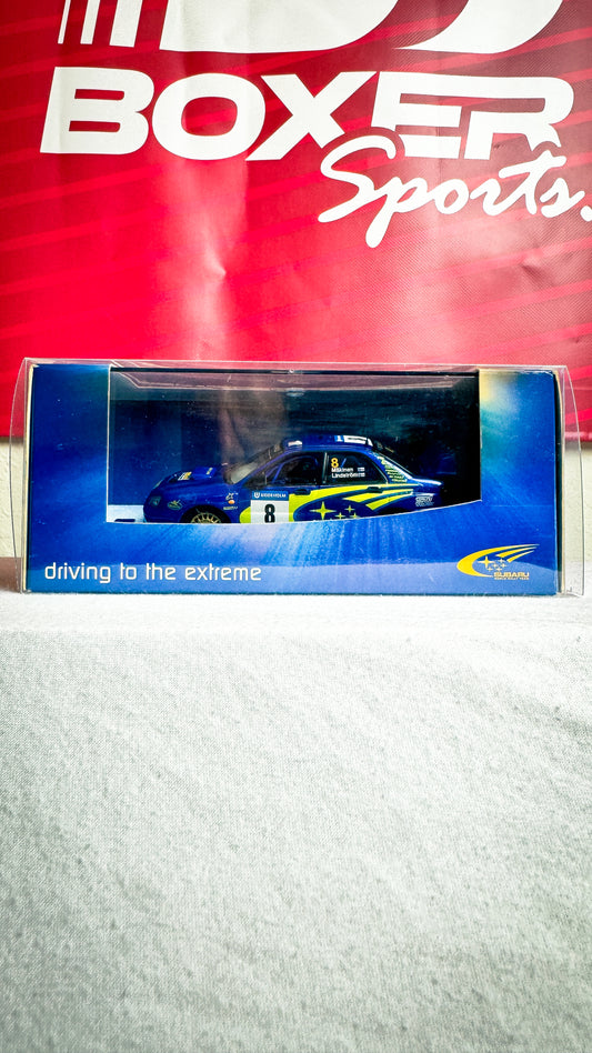 Tommi Makinen Signed Subaru Prodrive WRC Diecast